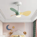 GobekUsa 24-Inch Mini Ceiling Fan with Lights, Modern Design for Home and Office
