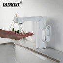 GobekUsa Automatic Sensor Foam Soap Dispenser Mixer Taps for Bathroom Basin Sink