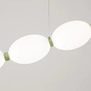 GobekUsa Bead Nordic Chandelier: Stylish Dining Room Pendant Light for Bar Table Adding Ambiance