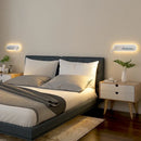 GobekUsa Bedside Wall Lamps with Switch, USB Port, Wireless Charging for Home Bedroom