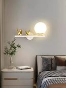 GobekUsa Bird Wall Lights: Modern LED Nordic Living Room Lighting