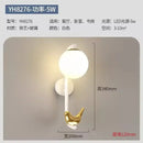 GobekUsa Bird Wall Lights: Modern LED Nordic Living Room Lighting