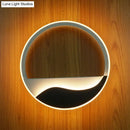 GobekUsa Modern LED Acrylic Wall Sconce: Warm/White Light in White/Black Fixture