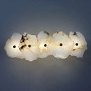 GobekUsa Brass Marble Wall Lamp: Luxury Sconce for Bedroom Living Dining Room Decor