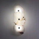 GobekUsa Brass Marble Wall Lamp: Luxury Sconce for Bedroom Living Dining Room Decor