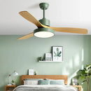 GobekUsa 42/52 Inch White Black 3 Blade Copper Motor Ceiling Fan Light Remote