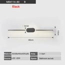 GobekUsa LED Wall Lamps - White/Black Iron & Aluminum Base, Acrylic Shade, Mirror Lights
