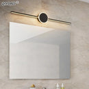 GobekUsa LED Wall Lamps - White/Black Iron & Aluminum Base, Acrylic Shade, Mirror Lights