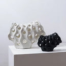 GobekUsa Coral Geometric Resin Sculpture Sea Creature Decor Figurine