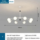 GobekUsa Cream Wind Chandelier: Luxury Postmodern Hall Lamp for Living Room, Bedroom, and Restaurant