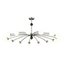 GobekUsa Cream Wind Chandelier: Luxury Postmodern Hall Lamp for Living Room, Bedroom, and Restaurant