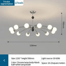GobekUsa Cream Wind Chandelier: Luxury Postmodern Hall Lamp for Living Room, Bedroom, and Restaurant