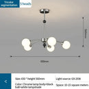 GobekUsa Cream Wind Chandelier: Luxury Postmodern Hall Lamp for Living Room, Bedroom, and Restaurant