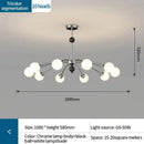GobekUsa Cream Wind Chandelier: Luxury Postmodern Hall Lamp for Living Room, Bedroom, and Restaurant