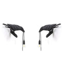 GobekUsa Designer Bird Wall Lamp Modern Resin White Black LED Light Bedroom Living Room