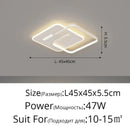 GobekUsa Grille LED Chandeliers: Stylish Indoor Lighting for Bedroom, Living Room, Study & Home Decor