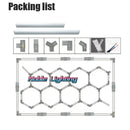 GobekUsa Hexagon LED Ceiling Light for Home Garage and Commercial Systems