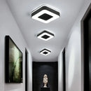GobekUsa LED Ceiling Light for Corridor Art Gallery Decoration in White or Black