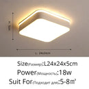 GobekUsa LED Ceiling Light for Corridor Art Gallery Decoration in White or Black