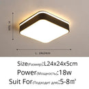GobekUsa LED Ceiling Light for Corridor Art Gallery Decoration in White or Black