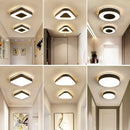 GobekUsa LED Ceiling Light for Corridor Art Gallery Decoration in White or Black