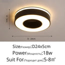 GobekUsa LED Ceiling Light for Corridor Art Gallery Decoration in White or Black