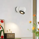 GobekUsa LED Wall Light White Red PVC 4000K Modern Sconce for Bedroom Living Room