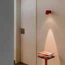 GobekUsa LED Wall Light White Red PVC 4000K Modern Sconce for Bedroom Living Room