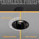 GobekUsa 12W Anti-glare Recessed Downlight Spotlights Ra97 Indoor Lamp for Living Room