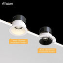 GobekUsa 12W Anti-glare Recessed Downlight Spotlights Ra97 Indoor Lamp for Living Room