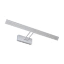 GobekUsa Modern Rectangular Wall Light - Black/White - 16.5"/20.5" W LED Acrylic Vanity Lighting - Warm/White for Bathroom