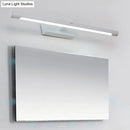 GobekUsa Modern Metal Vanity Wall Sconce with LED Lighting, White/Black Finish in Various Widths and Light Tones