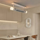 GobekUsa Bladeless Ceiling Fan with Remote Control LED Light Fixture for Home Décor