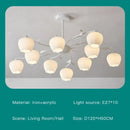 GobekUsa Branch Ceiling Chandelier: Modern LED Pendant Lights for Living Room Bedroom Decor