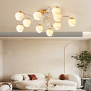 GobekUsa Branch Ceiling Chandelier: Modern LED Pendant Lights for Living Room Bedroom Decor