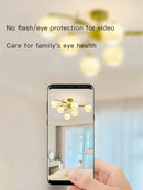 GobekUsa Branch Ceiling Chandelier: Modern LED Pendant Lights for Living Room Bedroom Decor