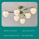 GobekUsa Branch Ceiling Chandelier: Modern LED Pendant Lights for Living Room Bedroom Decor