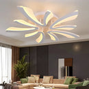 GobekUsa Acrylic Branch Design LED Ceiling Chandelier RC Dimming Light Fixture