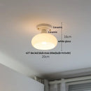 GobekUsa Blue Hollow-out Ceramic LED Ceiling Lamp