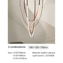 GobekUsa Designer Villa Chandelier for Dining & Living Room Staircase, Duplex LOFT Lighting
