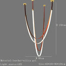 GobekUsa Designer Leather Chandelier Belt Pendant Light for Modern Spaces