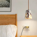 GobekUsa Bulgari Stone LED Pendant Lamp - Natural Marble Hanging Light