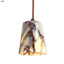 GobekUsa Bulgari Stone LED Pendant Lamp - Natural Marble Hanging Light