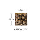 GobekUsa Bud Shape 3D Ceramic Wall Décor Pendant for Room Decoration