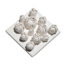 GobekUsa Bud Shape 3D Ceramic Wall Décor Pendant for Room Decoration