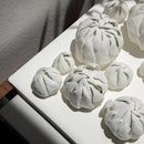 GobekUsa Bud Shape 3D Ceramic Wall Décor Pendant for Room Decoration