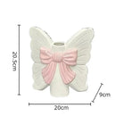 GobekUsa Butterfly Ceramic Vase Flower Pots Modern Aesthetic Room Decor