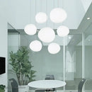 GobekUsa Gregg Glass Pendant Light: Modern Italy Foscarini LED Hanging Lamp for Dining Room, Kitchen, Loft