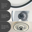 GobekUsa Ceiling Fan with LED Light & Remote Control, Ideal for Home Bedroom and Living Room