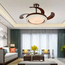 GobekUsa Copper Ceiling Fan Lights Remote Control 36/42inch Gold Fan Lamps